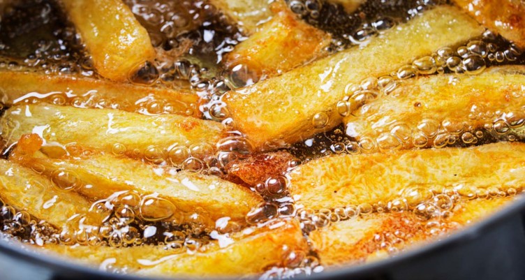 Patatas fritas -Grasas contra la inflamación crónica