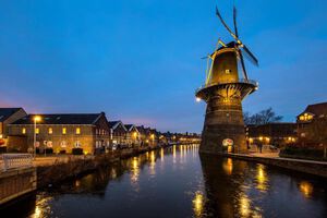 Schiedam molen Noord -Psychedelic Loft Schiedam