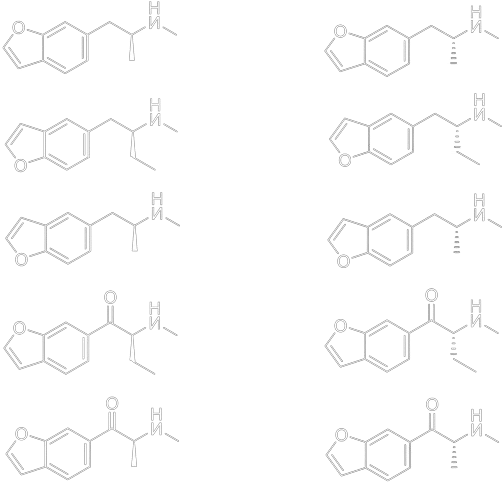 10 análogos de la mdma